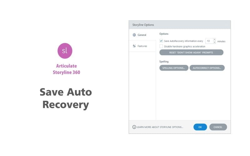 Discover the incredible auto-save feature in Articulate Storyline and how it can benefit your workflow. Learn how to enable and customize auto-save to keep your work safe from unexpected interruptions.