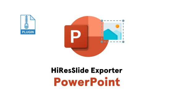 Enhance your PowerPoint graphics with HiResSlide Exporter. Save high-resolution vector graphics to eliminate pixelation and improve professionalism.