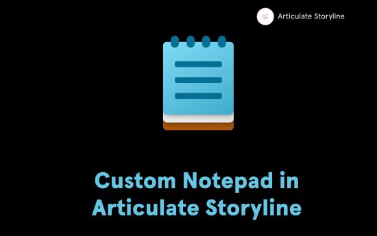 How to Create a Notepad Using JavaScript Storyline