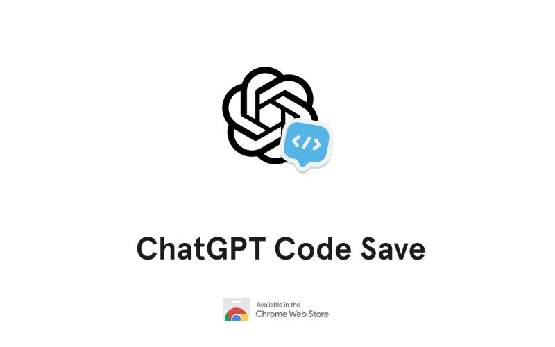 Enhance Your ChatGPT Experience with the Save Code Button Extension
